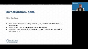 Trusted CI Webinar: Lessons learned from a real-world ransomware attack on researchers at MSU