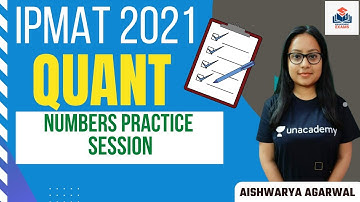 Numbers Practice Session | QA | Crack Management Exams | IPMAT| Aishwarya Agarwal