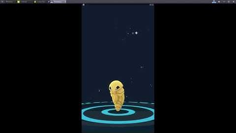 Pokemon Go Weedle evolves in to Kakuna