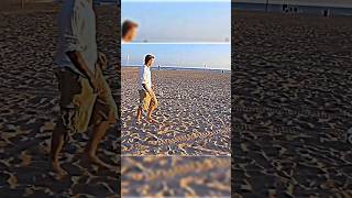 David Beckham 3 Ball Into A Trash Can