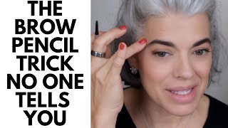 THE BROW PENCIL TRICK NO ONE TELLS YOU ABOUT✅ | Nikol Johnson