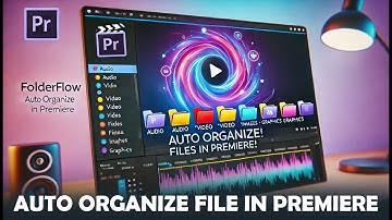 Automate Premiere Project Organization with FolderFlow | BIN Creation and Smart File Sorting!
