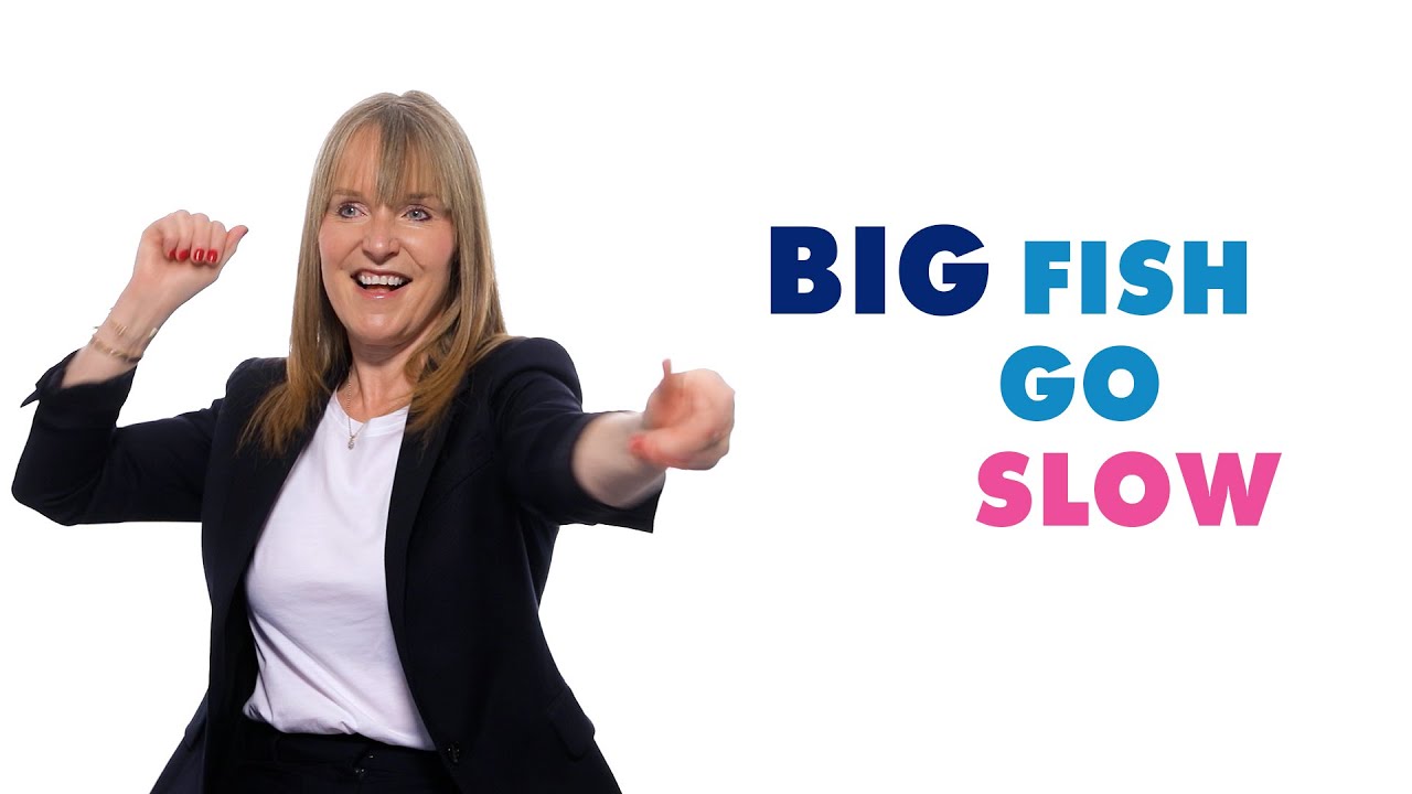 Big Fish Go Slow - Management and  Sales Training with Sally Roberts