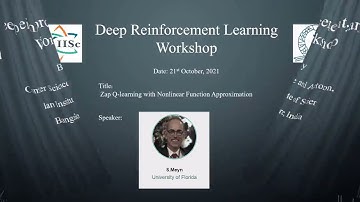 Zap Q-learning with Nonlinear Function Approximation, by Sean Meyn