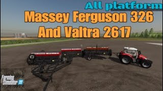 Massey Ferguson 326 And Valtra 2617 / New mod for all platforms on