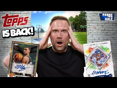 Topps Basketball & Football ARE BACK! What It Means for Collectors📈