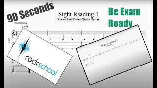 Sight Reading 4 Rockschool Grade 1 Drums
