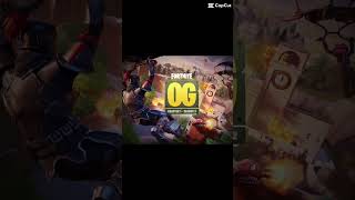 Die OG Fortnite Zeit