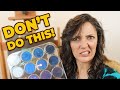 10 PAN PASTEL MISTAKES to Avoid. (Improve your Pan Pastel + Colored Pencil Artwork)
