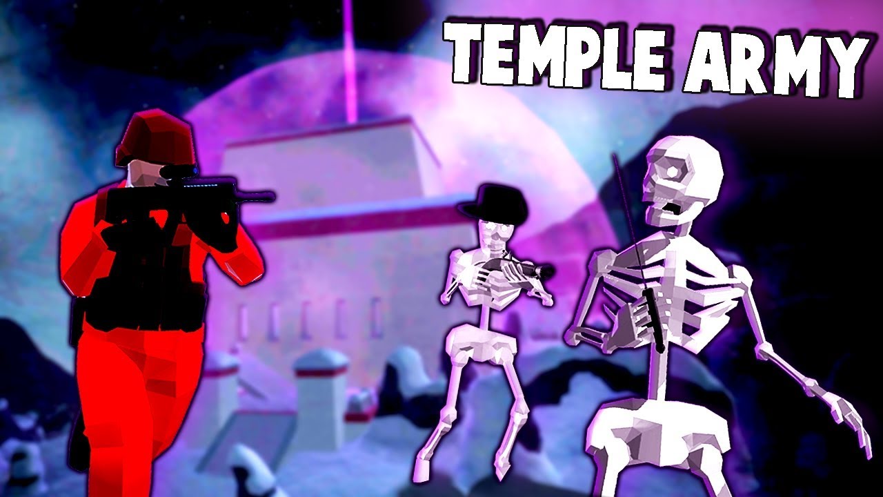Mysterious TEMPLE of DOOM!  NEW Zombies (Ravenfield New Update Gameplay)