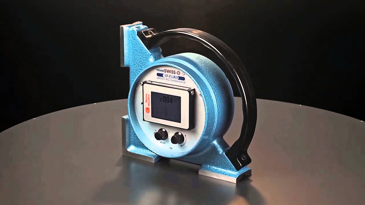 Inclination Instrument Neigungsmessgerät / Inclination measuring instrument nivelSWISS D - YouTube