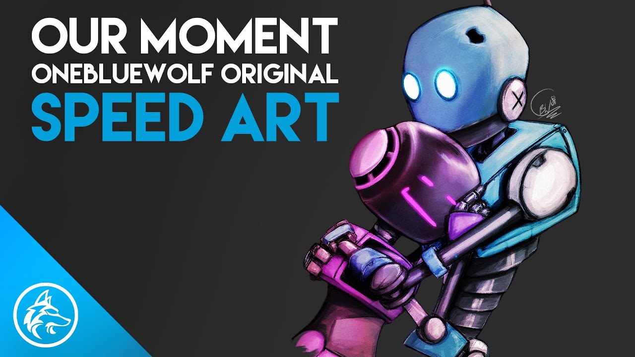 Our Moment : OneBlueWolf Original : Speed Art