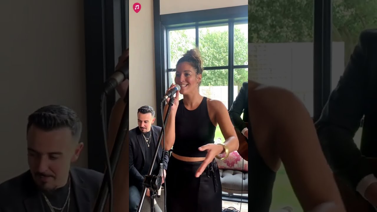 Acoustic Trio with Female & Male Singer + Cajon Drum in London for Weddings & Events (Tandem)