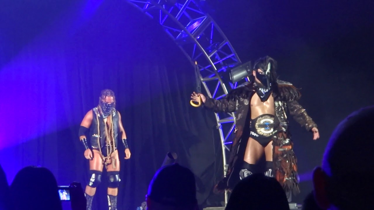 Marty Scurll & Hangman Page entrance - NJPW G1 Special in San Francisco
