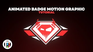 How I Made An Animated Badge - Blender Tutorial