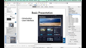 Libreoffice Impress Crash Course ( Libreoffice 4 for creating presentations )