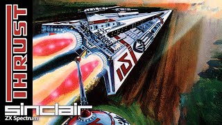 Thrust - Quick Look - ZX Spectrum - YouTube