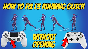 How To Fix Controller L3 Running Glitch Without Opening