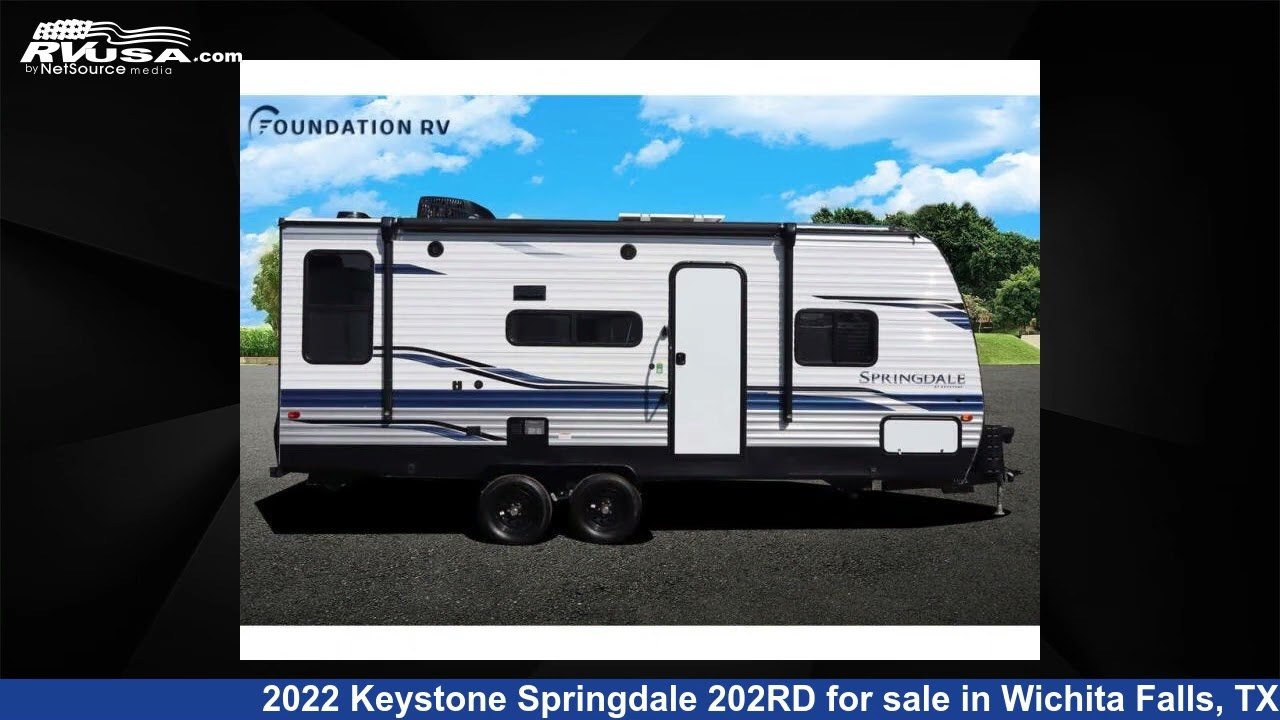 Remarkable 2022 Keystone Springdale Travel Trailer RV For Sale in Wichita Falls, TX | RVUSA.com