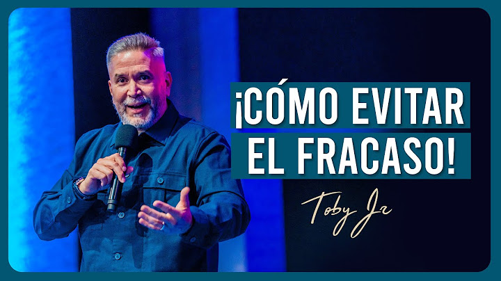 ¡Cómo evitar el fracaso! - Pastor Toby Jr.