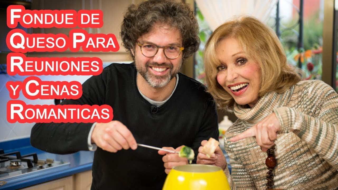 Fondue de Queso Para Reuniones y Cenas Romanticas