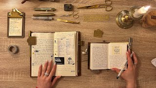 a week at my desk | memory keeping, book reviews & a new brass clip