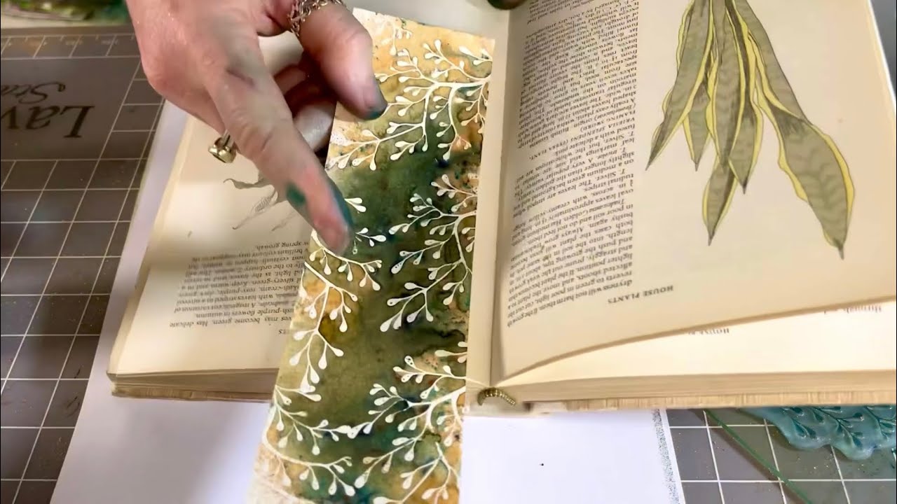 Quick Crafts: Creating a mystical bookmark with an amazing embossing ...