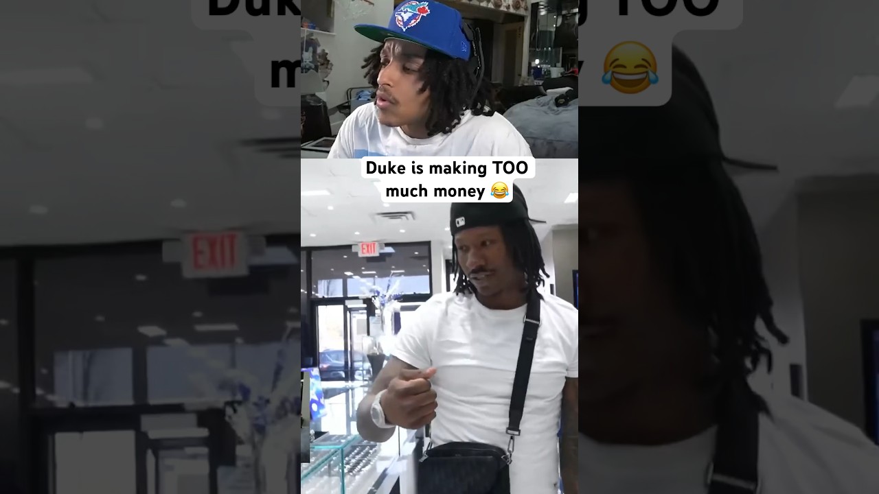 😂 Duke has agent SHOCKED. 