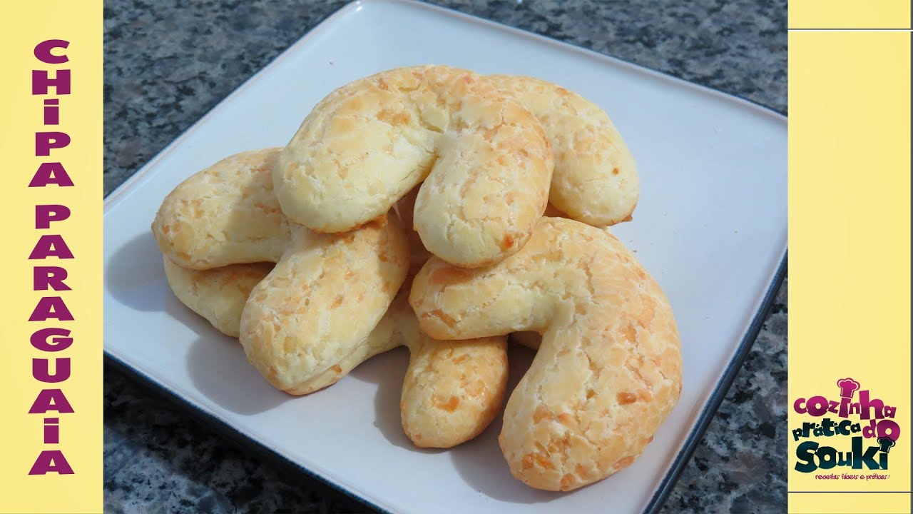 CHIPA PARAGUAIA / BISCOITO DE QUEIJO RECEITA FÁCIL E PRÁTICA