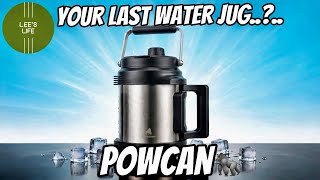 Best water bottle ? Powcan 64oz jug unboxed and tested. #waterbottle #hydration #water