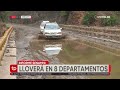 Pronostican precipitaciones pluviales para Nochebueno y Navidad en gran parte del país