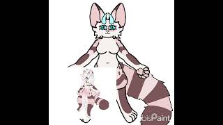 3 minute time lapse of creating a reference sheet