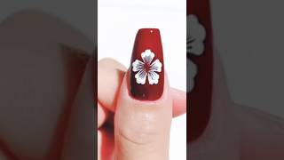 Floral nails #nailart #home #trending #youtubeshorts #naildesign