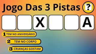 Jogo Das 3 Pistas | Quiz Para Descobrir Qual é a Palavra Certa Com Apenas 3 Dicas #jogodas3pistas screenshot 5