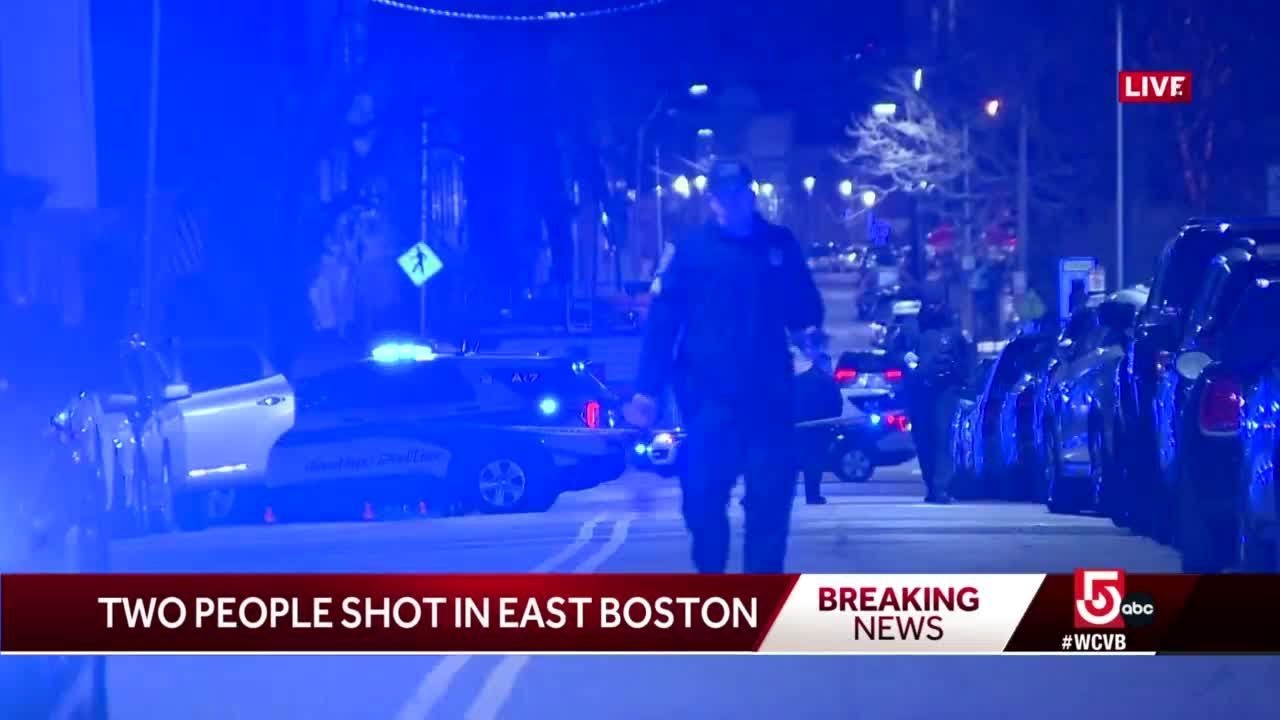 Police investigating double shooting in East Boston - YouTube