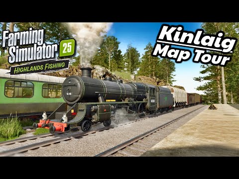 Kinlaig - Map Gameplay | Highlands Fishing Expansion | FS25