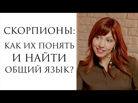 Скорпионы: как понять и найти общий язык?