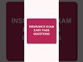 I Passed! Insurance Exam Easy Pass Questions (2026 Strategy)