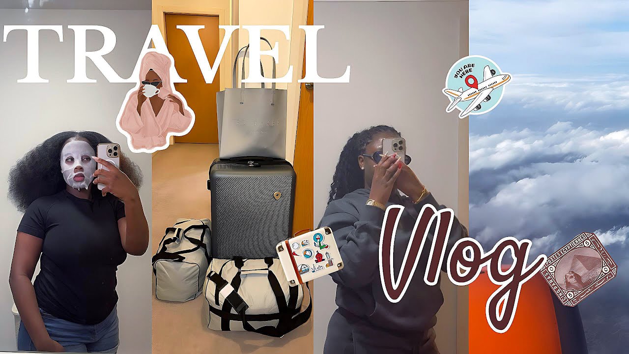 TRAVEL VLOG | pack and prep with me | Egypt Vlog