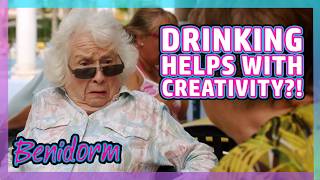 Drinking Helps With Creativity?! | Benidorm