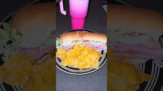 A sub sandwich for dinner