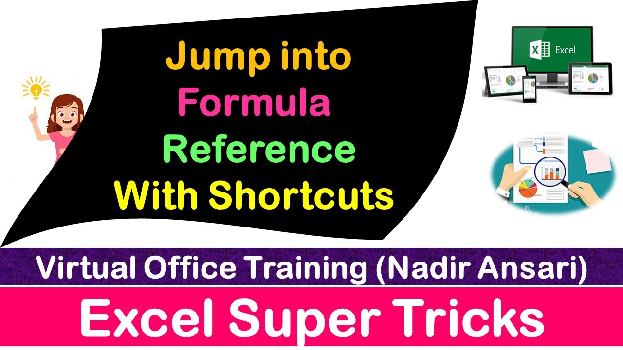 Jump into Formula Reference With Shortcuts in Excel - YouTube