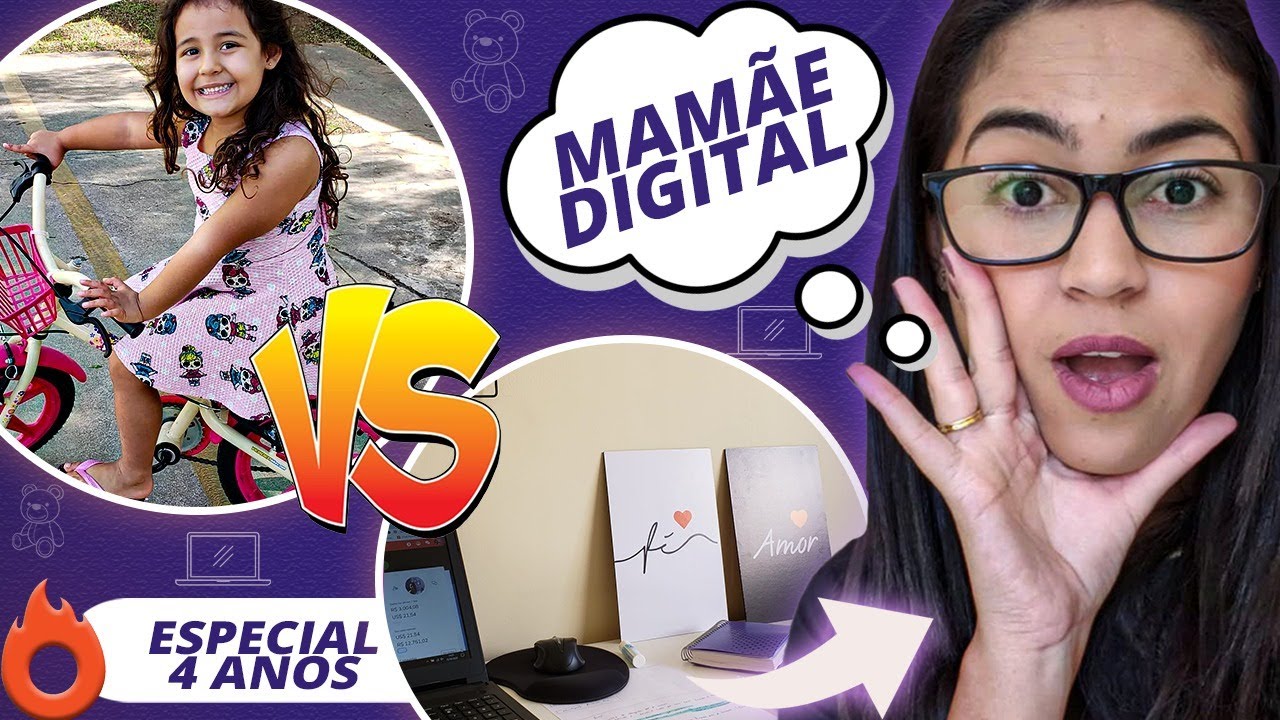 Como ser AFILIADA HOTMART e Mãe Empreendedora Digital - Especial 4 anos Marketing de Afiliados