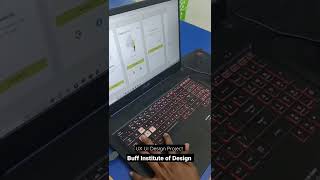 ux ui design project working at buff institute from our student suresh | buff institute