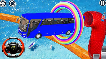 Bus Stunt Game 3D | Mega Ramp Bus Stunt Driving Game Simulator - Android Gameplay