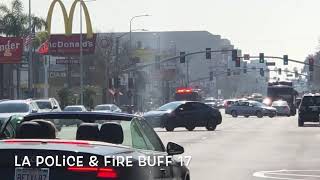 Lafd engine 15 responding