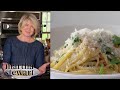 Martha Makes a One-Pot Pasta Dinner | Homeschool with Martha | #StayHome #WithMe