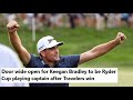 Door wide open for Keegan Bradley to be Ryder Cup playing captain after Travelers win