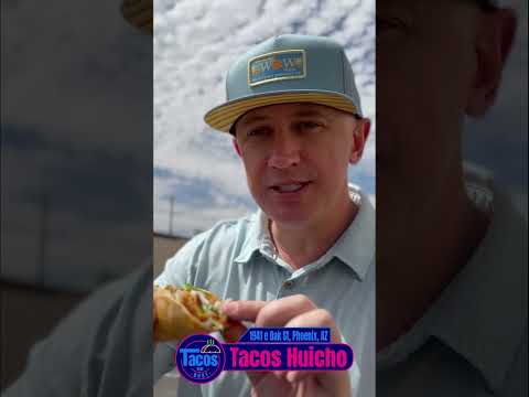 Video thumbnail: Tacos Huicho, Phoenix, AZ Taco Review #arizonafoodie #tacoreview