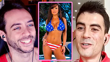 "Mi primera escena de BRAZZERS fue con 3 actrices legendarias con bikinis de USA" - Jordi ENP